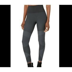 Spanx Seamless Look At Me Now Moto Leggings Pants Sm